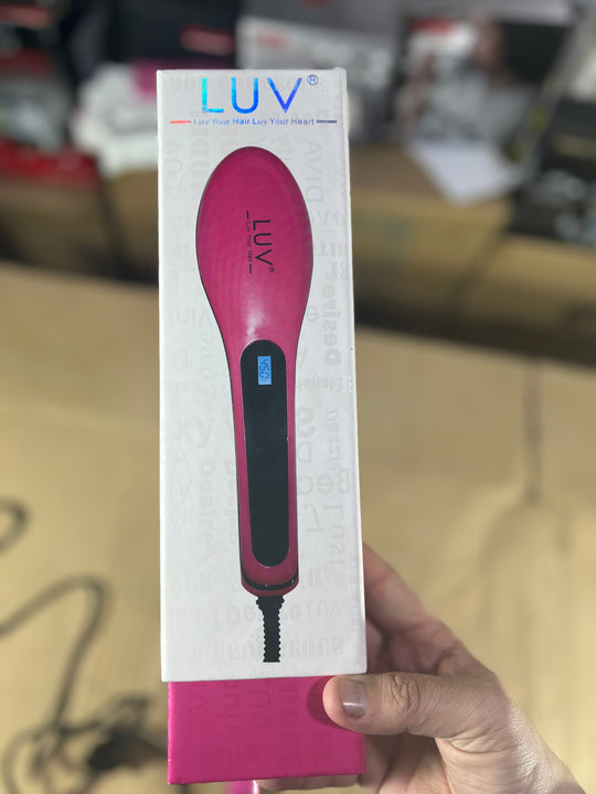 LUV Hair Straightening Brush