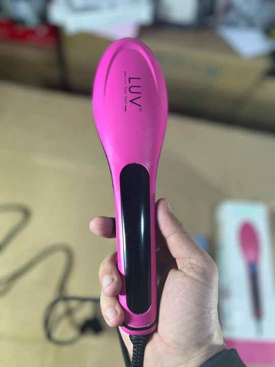 LUV Hair Straightening Brush